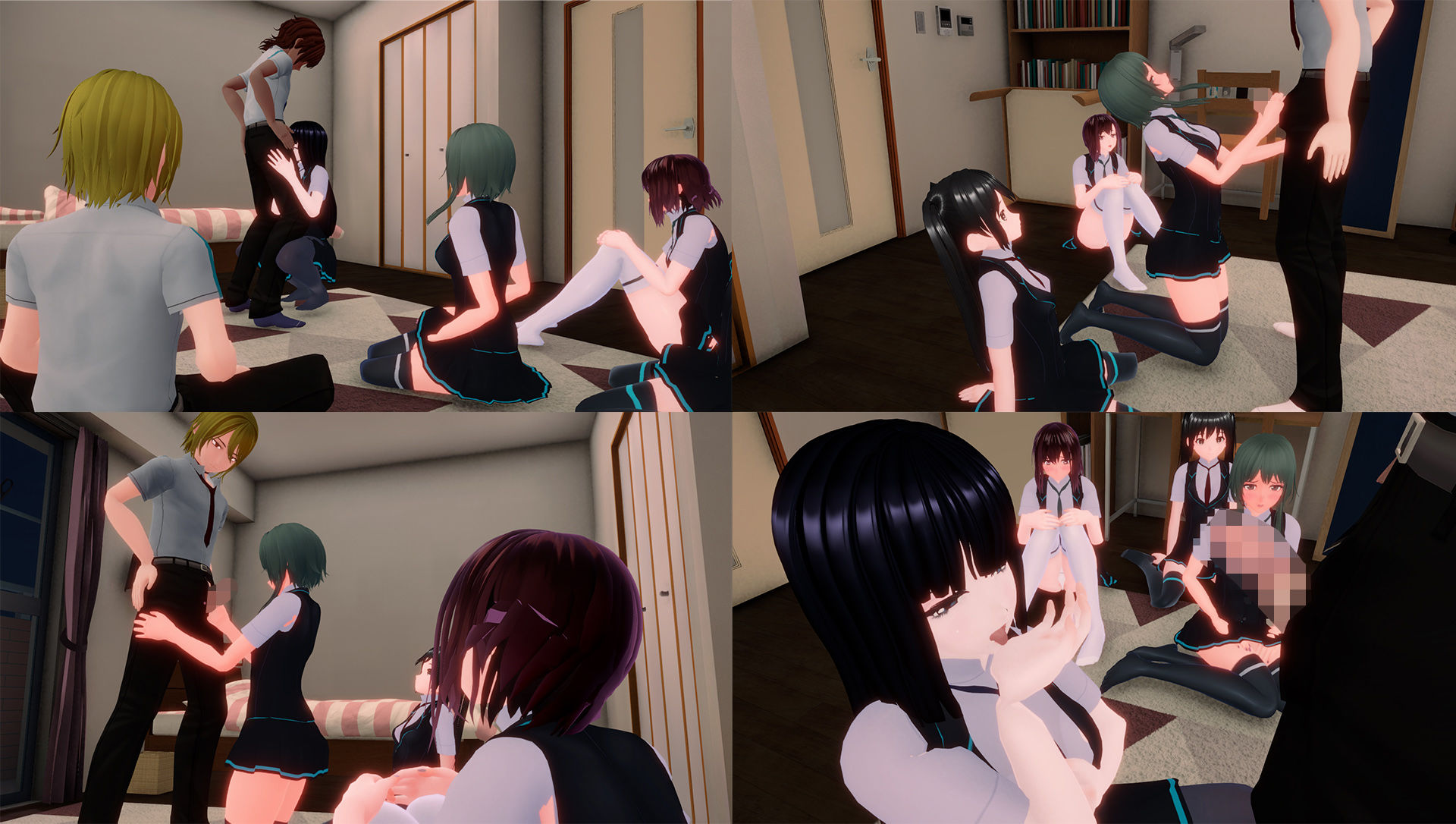 サンプル画像2:スマホの向こう側の彼女〜最近、会話中の彼女の様子がおかしい…〜(PolymationGames) [d_563885]