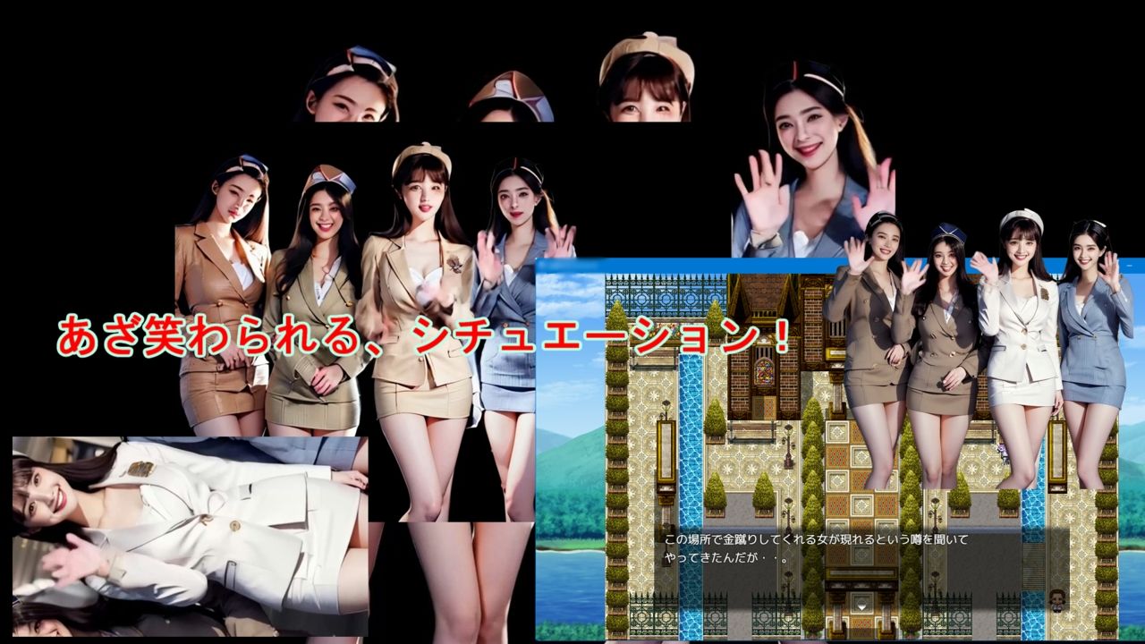 サンプル画像2:金蹴りのゲーム3(柳原平和) [d_567484]