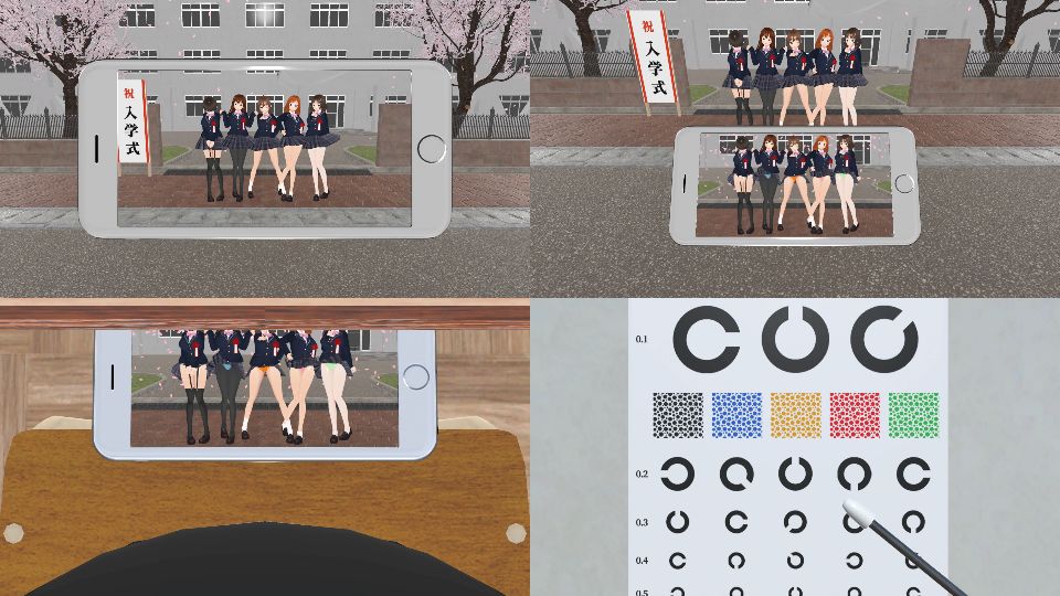 サンプル画像2:○○学園の日々 入学式編(MTBs) [d_569583]