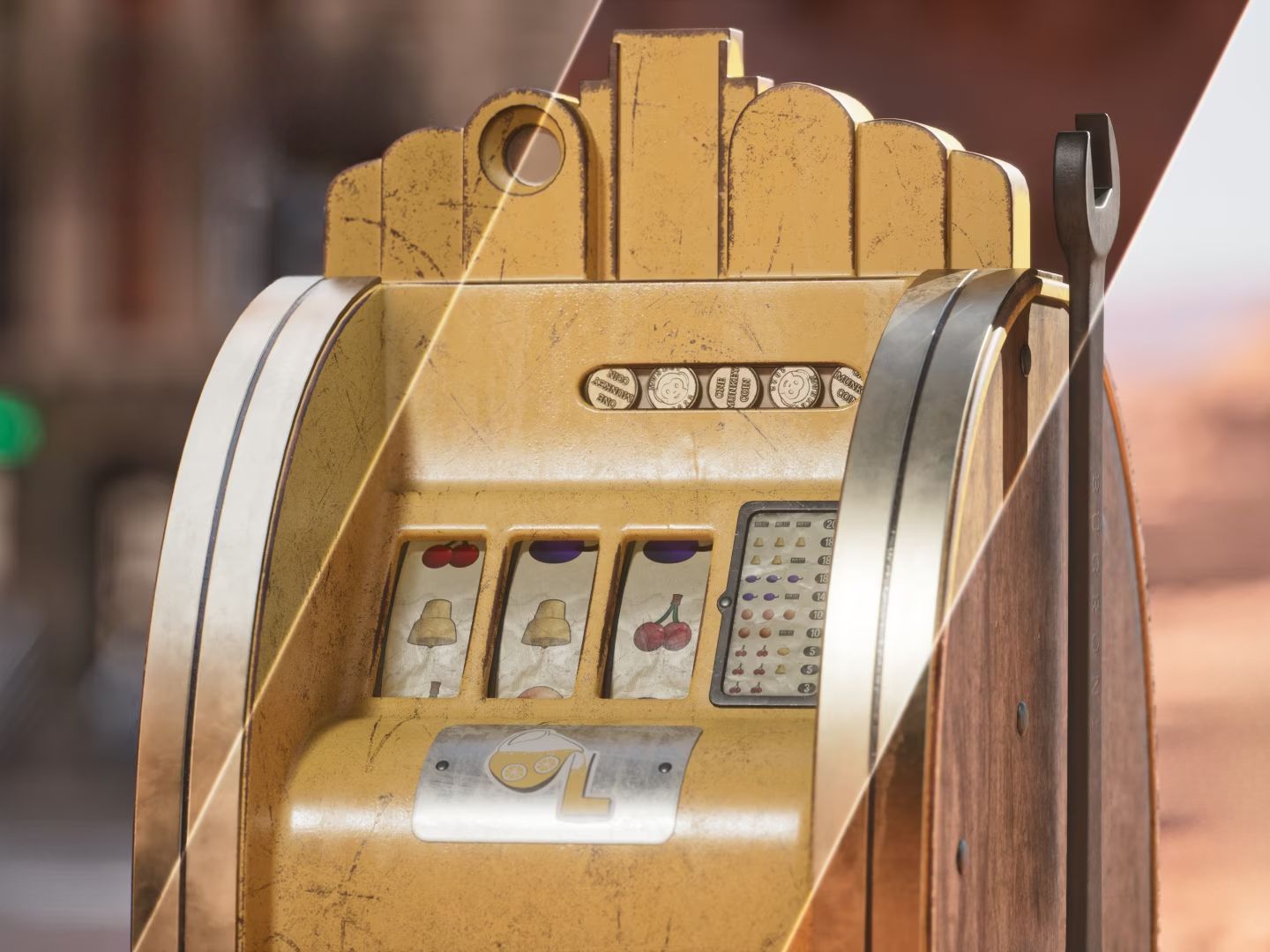 サンプル画像2:スロットガール(Digital Art Classic) [d_584062]