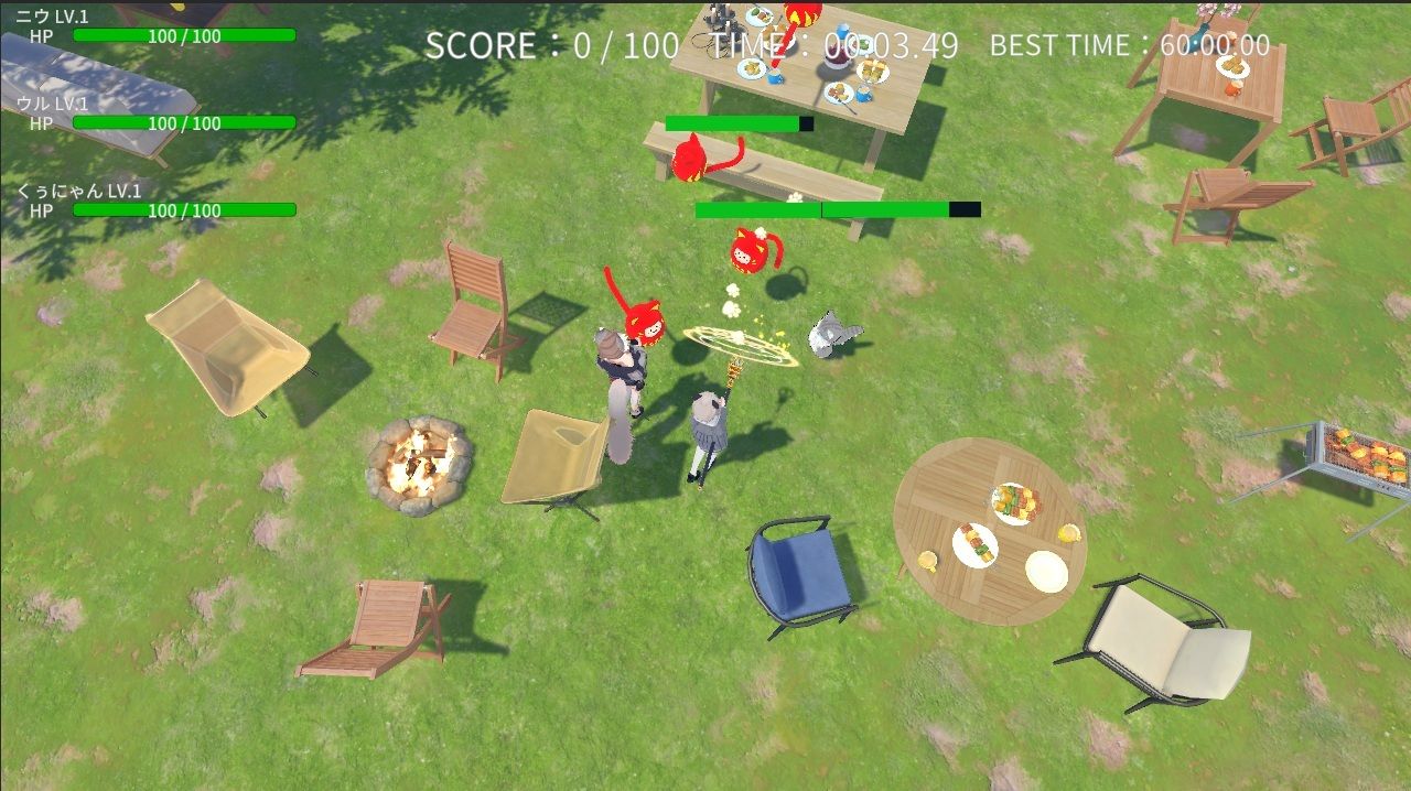 猫狼RPG タイムアタック 画像1