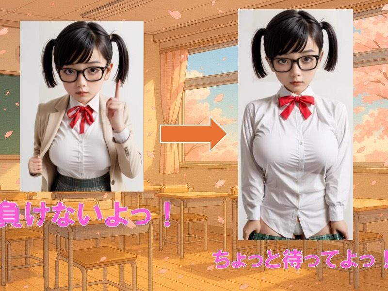 サンプル画像2:Yuki ｜ ジャンケン少女  いっしょに野球拳しよっ？  カジュエロゲーム第1弾！(ラッキー集団) [d_592115]