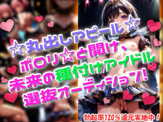 丸出しアピール！ポロリと開け、未来の種付けアイドル選抜オーディション！
