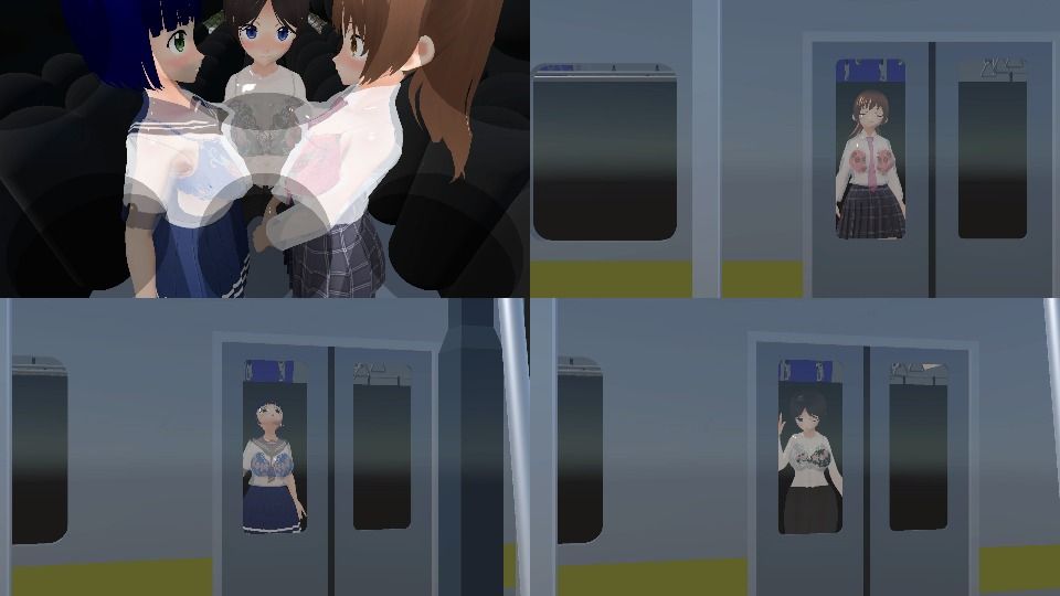 ○○市の生活 通勤電車編 画像1