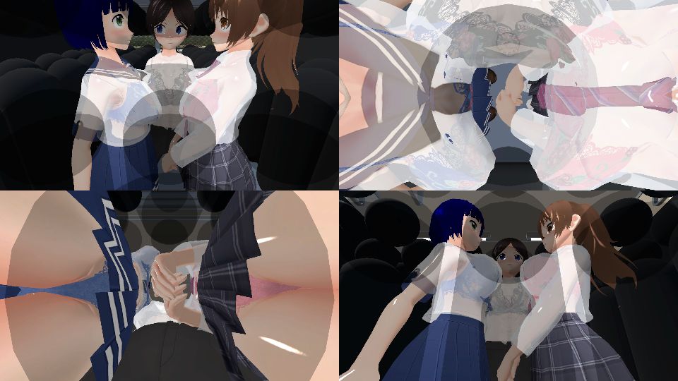 サンプル画像2:○○市の生活 通勤電車編(MTBs) [d_600191]