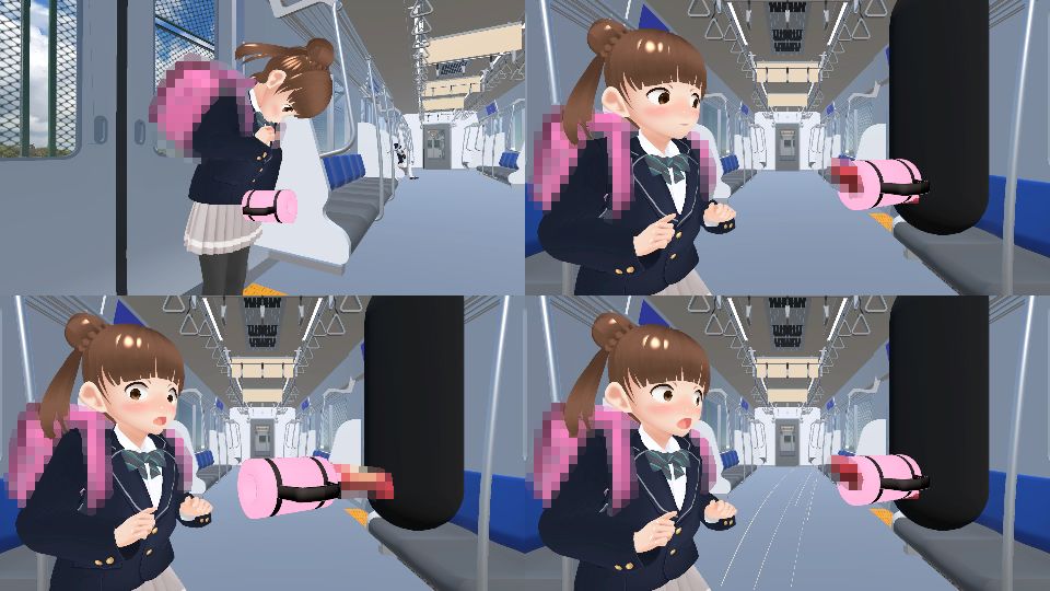 サンプル画像3:○○市の生活 通勤電車編(MTBs) [d_600191]