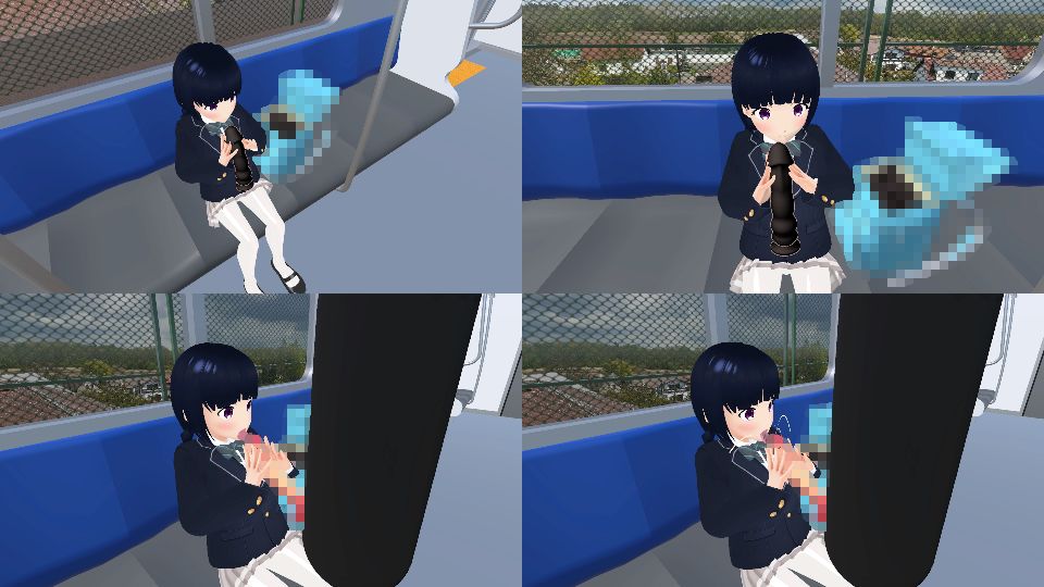 サンプル画像4:○○市の生活 通勤電車編(MTBs) [d_600191]