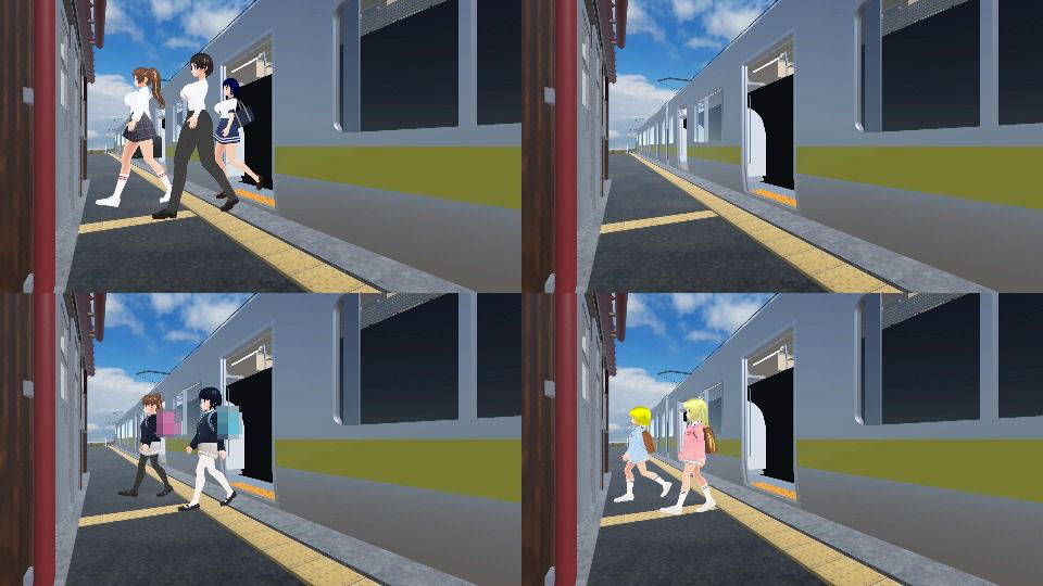 ○○市の生活 通勤電車編 画像8
