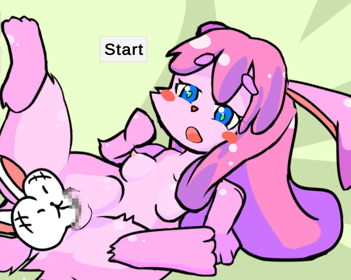 サンプル画像2:泳げウサギ(ひいらぎメデタ) [d_618679]