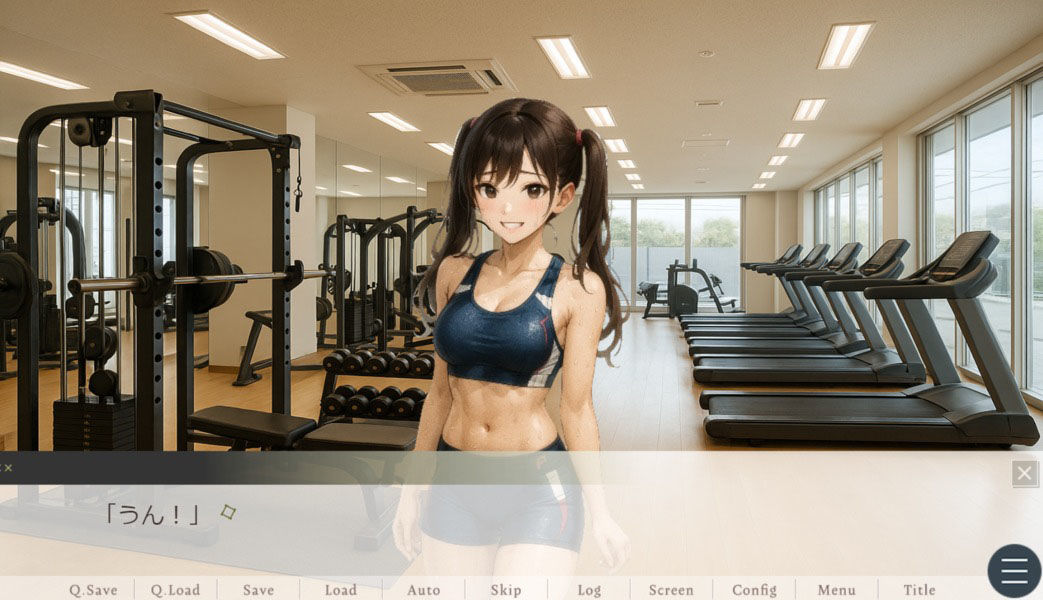 サンプル画像1:グラップラーな彼女(すみしら) [d_622601]