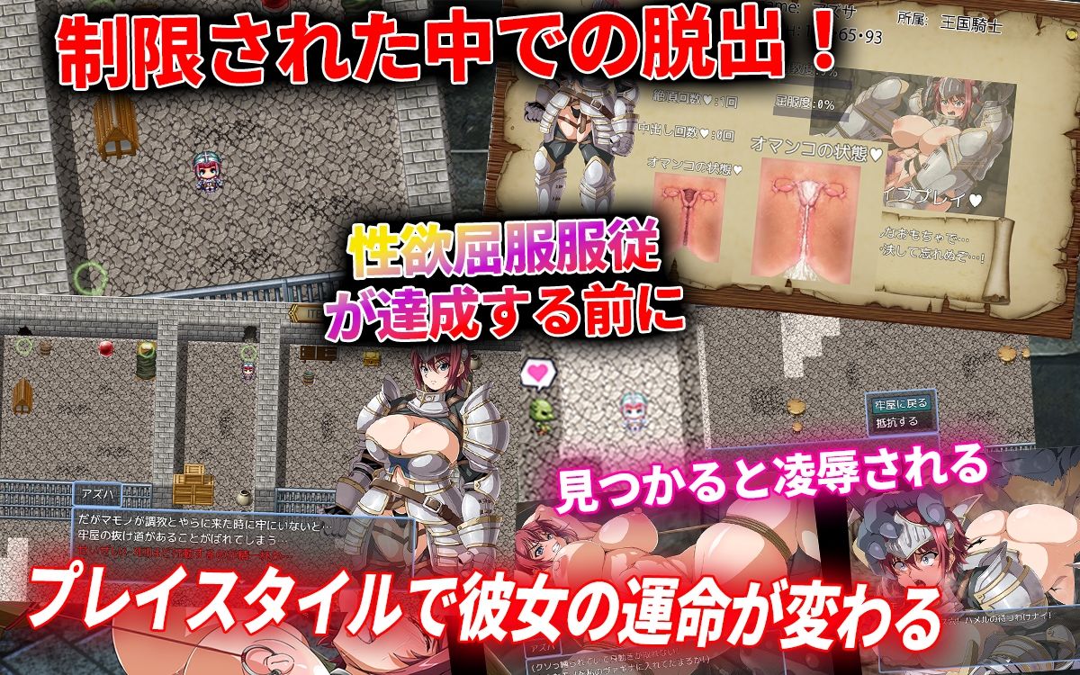 サンプル画像1:牢獄のアズハ〜調教からの脱出〜(チャンプルX) [d_624201]