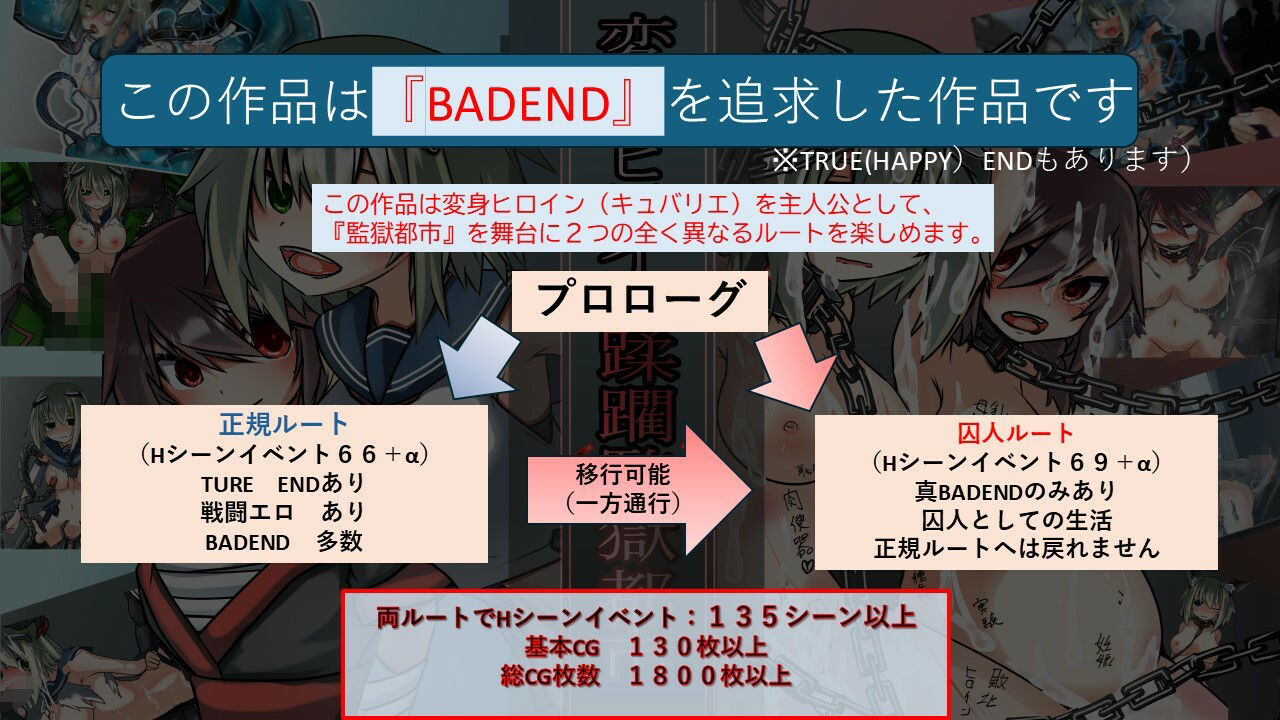 サンプル画像1:変身ヒロイン蹂躙監獄都市(夢の棺) [d_634374]