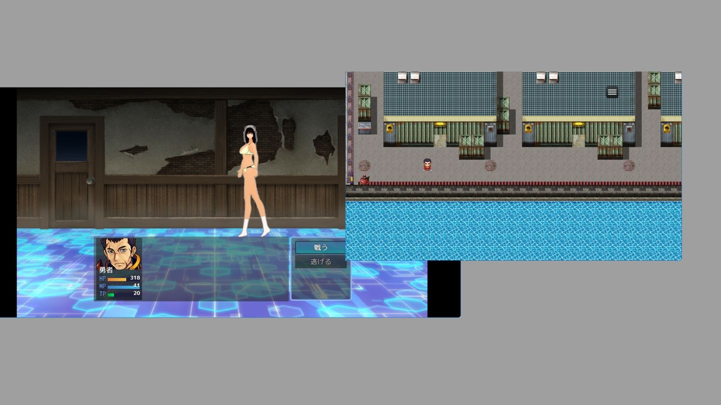 サンプル画像3:強い女性キャラにシバかれるゲーム(柳原平和) [d_637561]