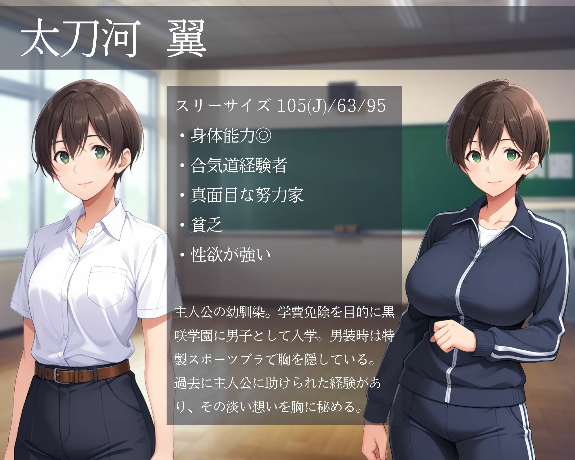メスバレNTR男子寮 〜男子校に入学した男装女子〜 画像1