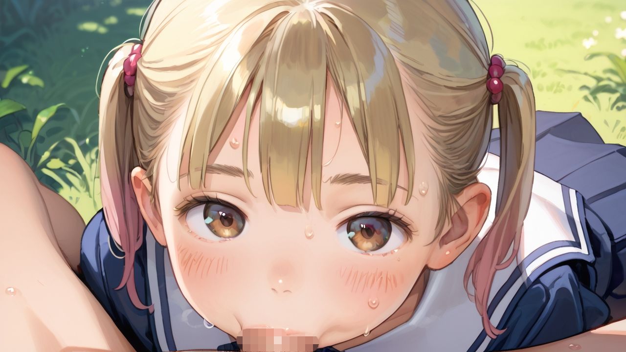 サンプル画像2:つるぺた制服美少女 その5【美少女農家でのんびり農園生活】(ぷにあな) [d_643029]