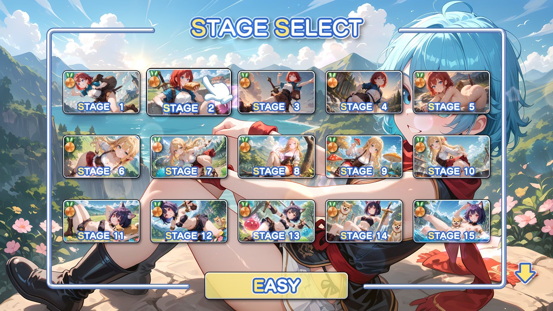 サンプル画像2:Moe Mekuri Fantasy Journey(KoheiGallery) [d_643297]