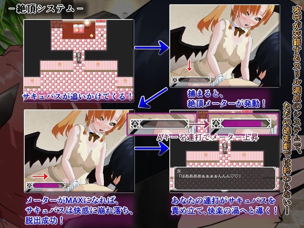 サンプル画像3:サキュバスの棲む淫欲の館(もふんこ幻想会) [d_644145]