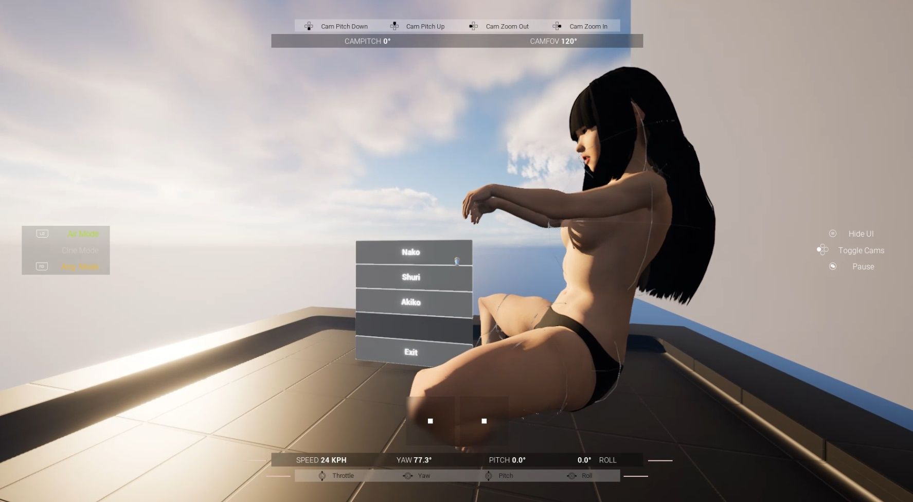 サンプル画像2:変態ドローンシミュレーター(キンク文庫) [d_650422]