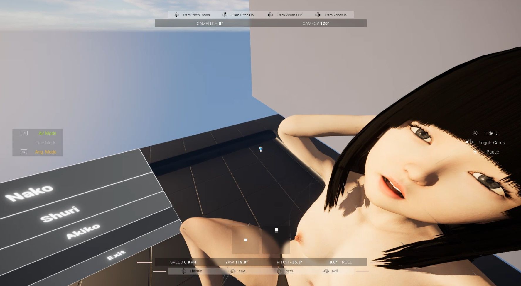 サンプル画像3:変態ドローンシミュレーター(キンク文庫) [d_650422]