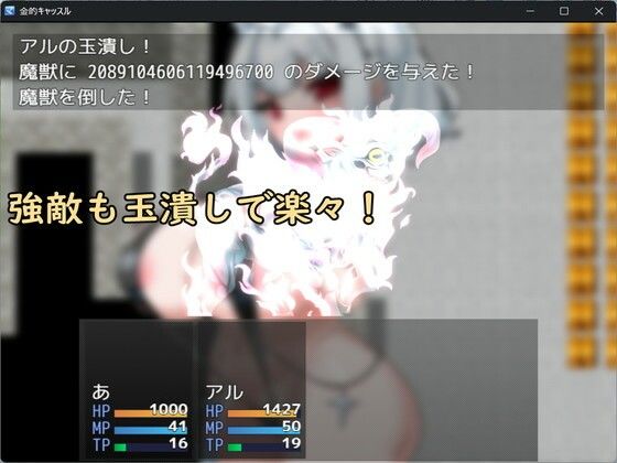 サンプル画像4:金的キャッスル(イン堂) [d_656798]