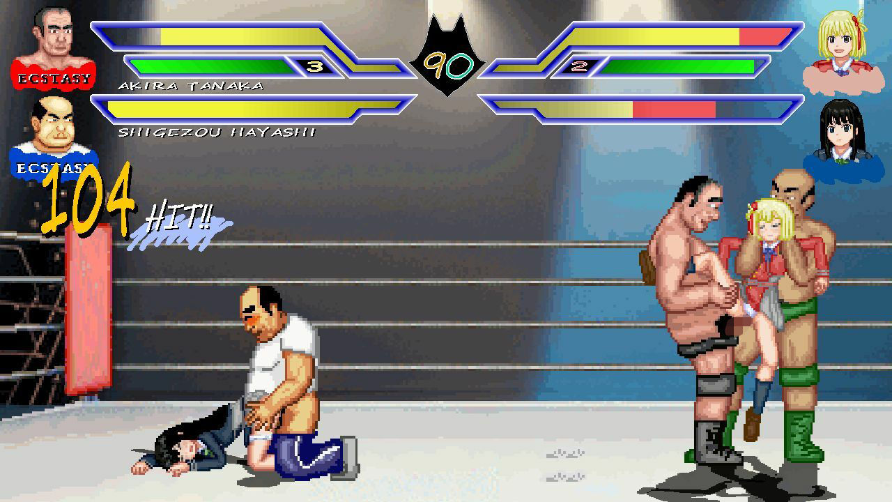 サンプル画像3:ニジセット〜エッチなアップデート型格闘ゲーム追加キャラセット(WOLF) [d_657073]