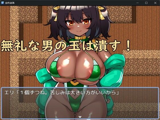 サンプル画像4:金蹴り迷路(イン堂) [d_657903]