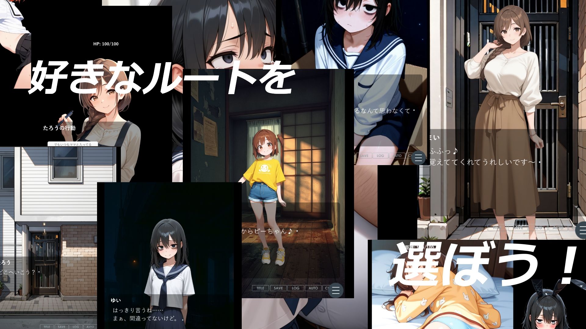 サンプル画像1:まいさんちの夏休み(ぺチ子) [d_660437]