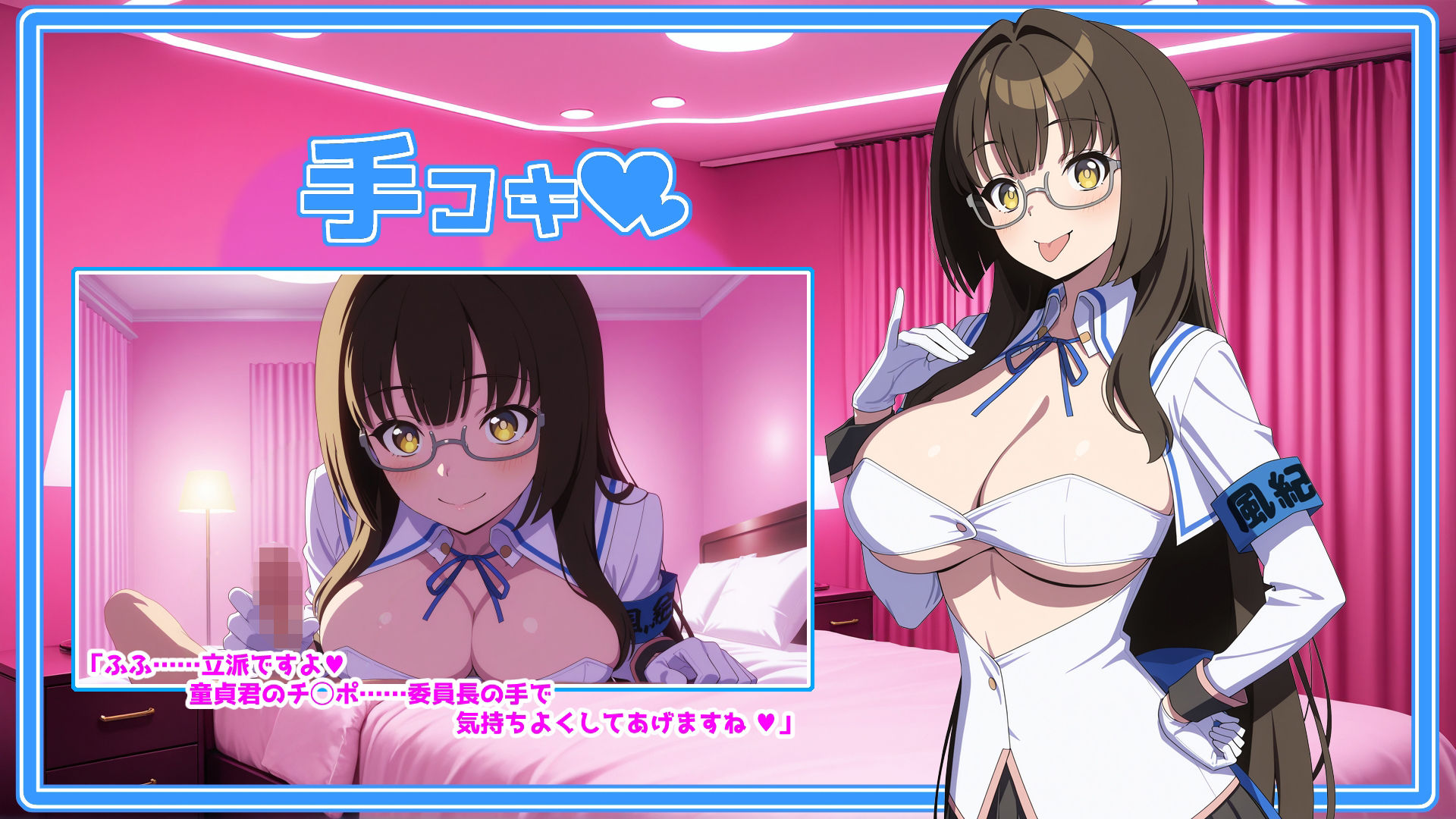 サンプル画像5:抜き島ホテルルーム 〜 ビッチ〇S隊員に初めてを奪われてしまった件〜(G/RenZii) [d_661747]