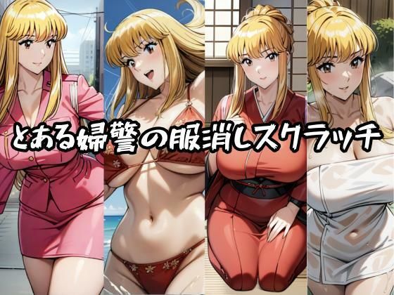 とある婦警の服消しスクラッチ