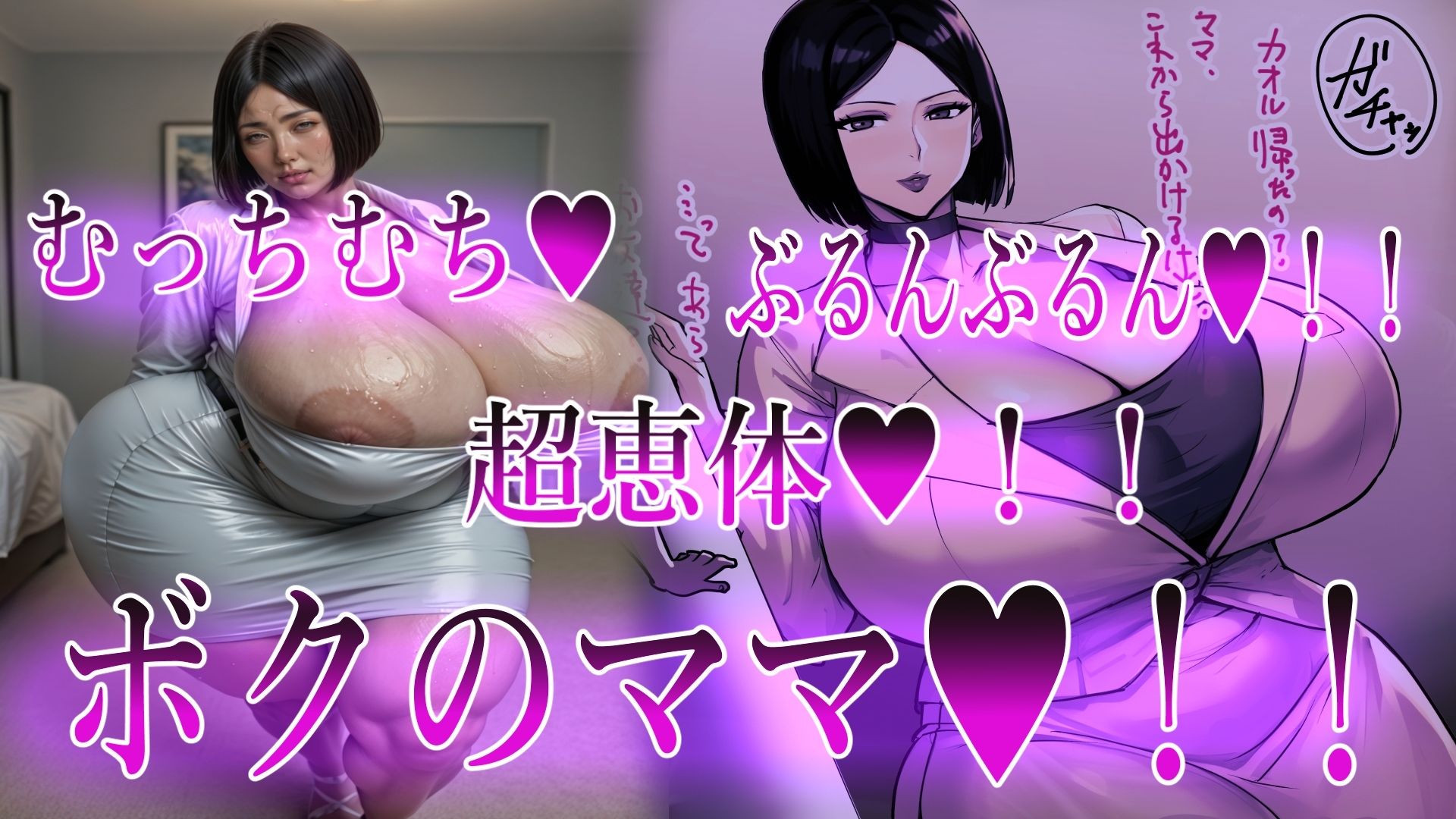 サンプル画像1:ボクのママ 【肉汁セット版】【鑑賞ゲーム版】(肉汁重工) [d_665986]