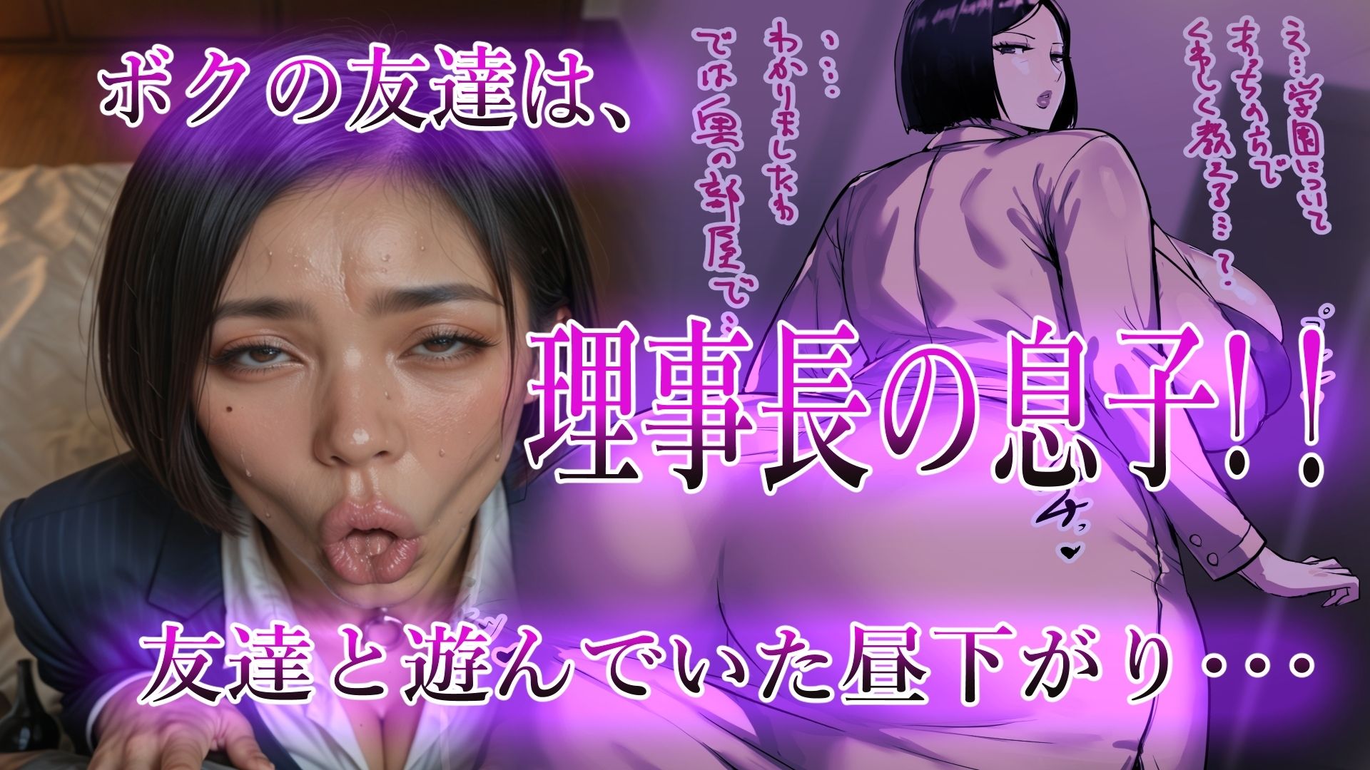 サンプル画像2:ボクのママ 【肉汁セット版】【鑑賞ゲーム版】(肉汁重工) [d_665986]