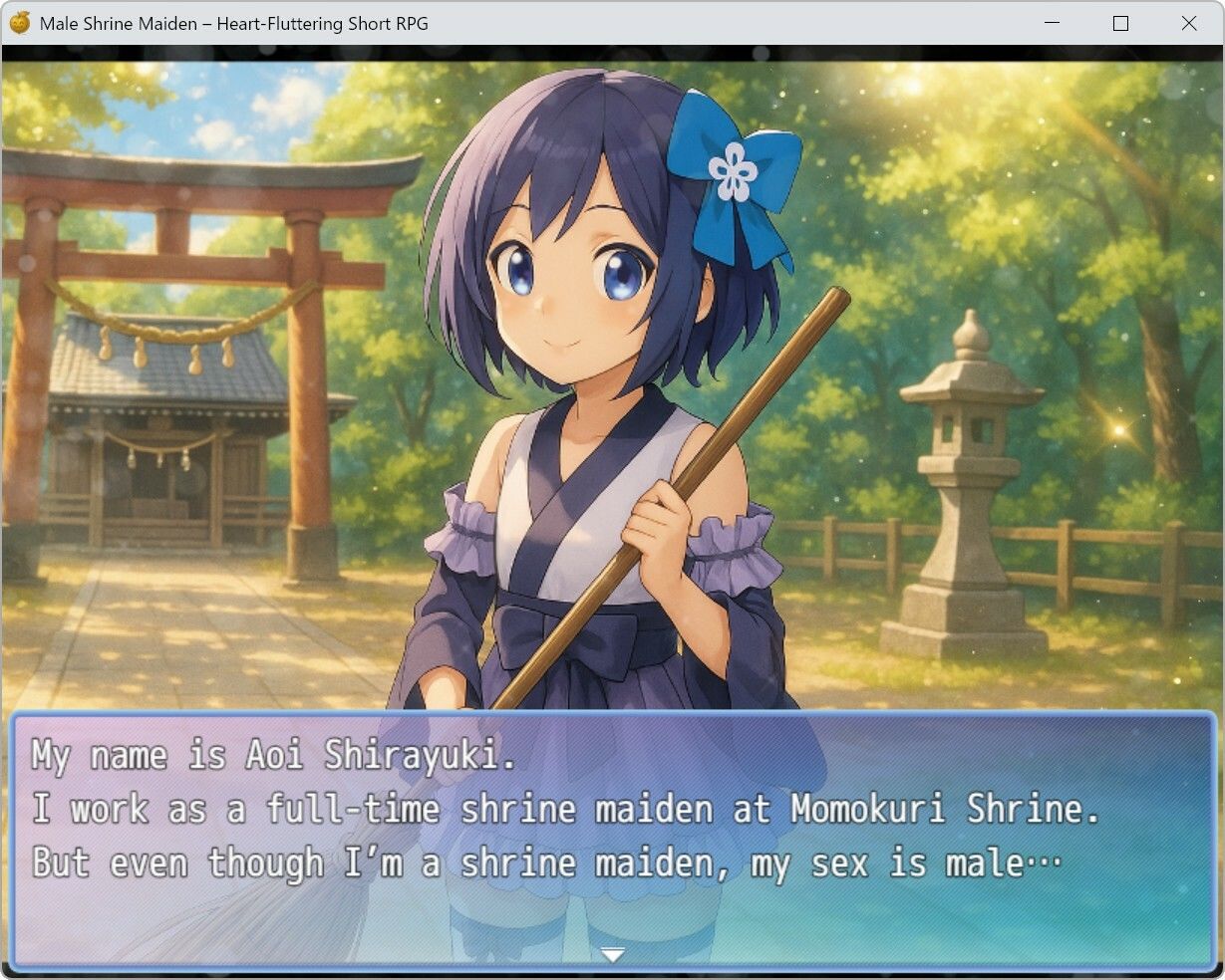 MaleShrineMaiden？Heart-FlutteringShortRPG2