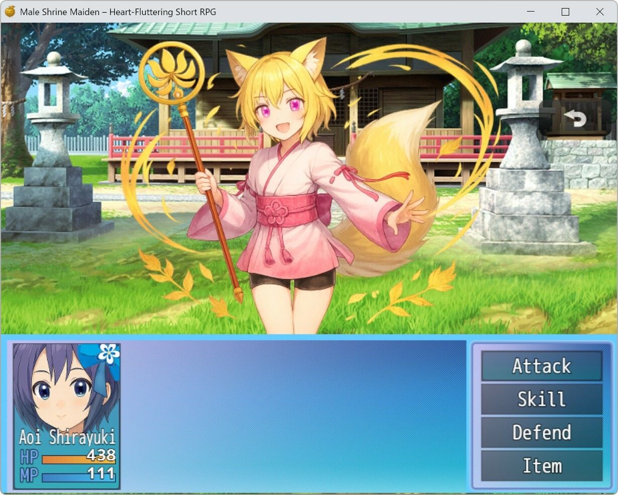 MaleShrineMaiden？Heart-FlutteringShortRPG4