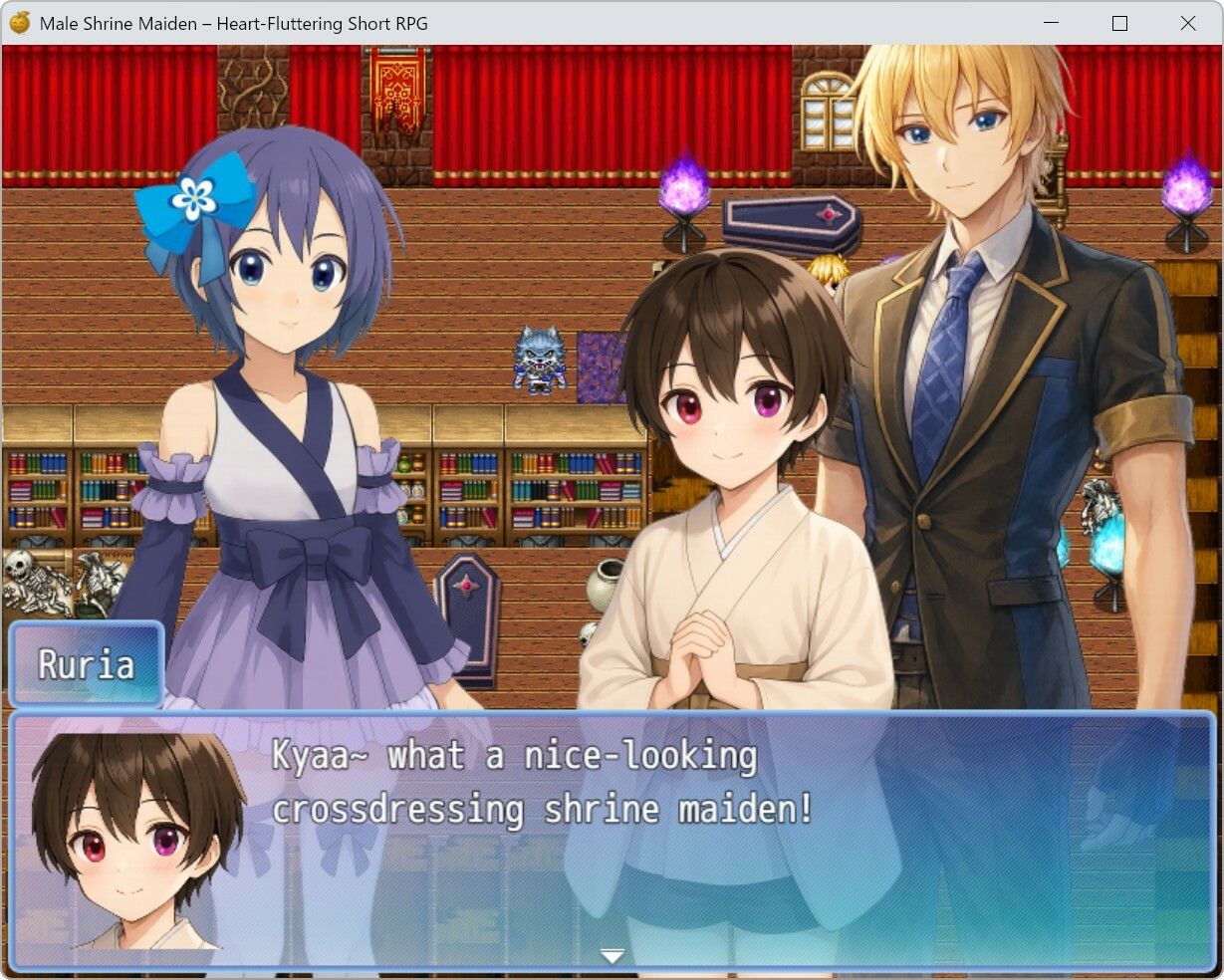 MaleShrineMaiden？Heart-FlutteringShortRPG7