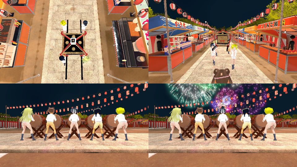 〇〇市の生活 夏祭り編 MTBs エロ画像8