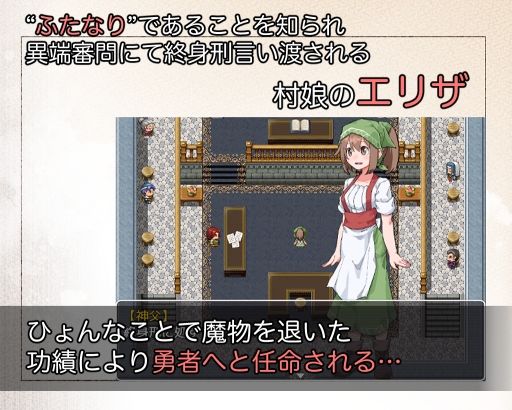 ふたなり魔物使いエリザ 画像1