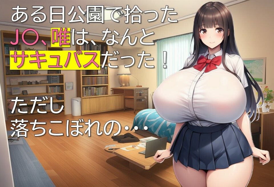 サンプル画像1:サキュバスJKとの生活(ギンユウシジン) [d_670544]