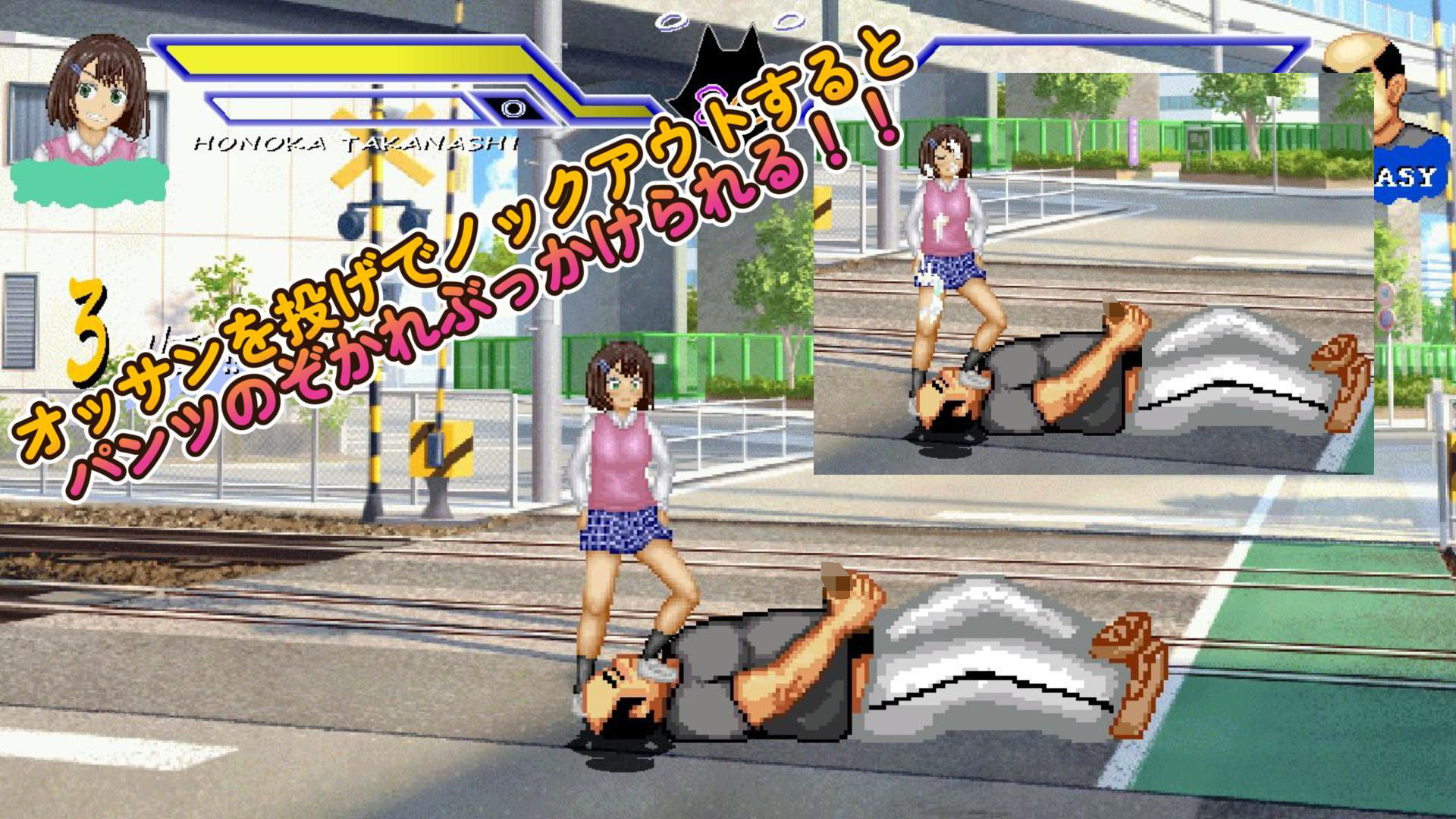 サンプル画像4:元気な関西弁少女「ホノカ」WOLF〜エッチなアップデート型格闘ゲーム〜 追加キャラ(WOLF) [d_674971]