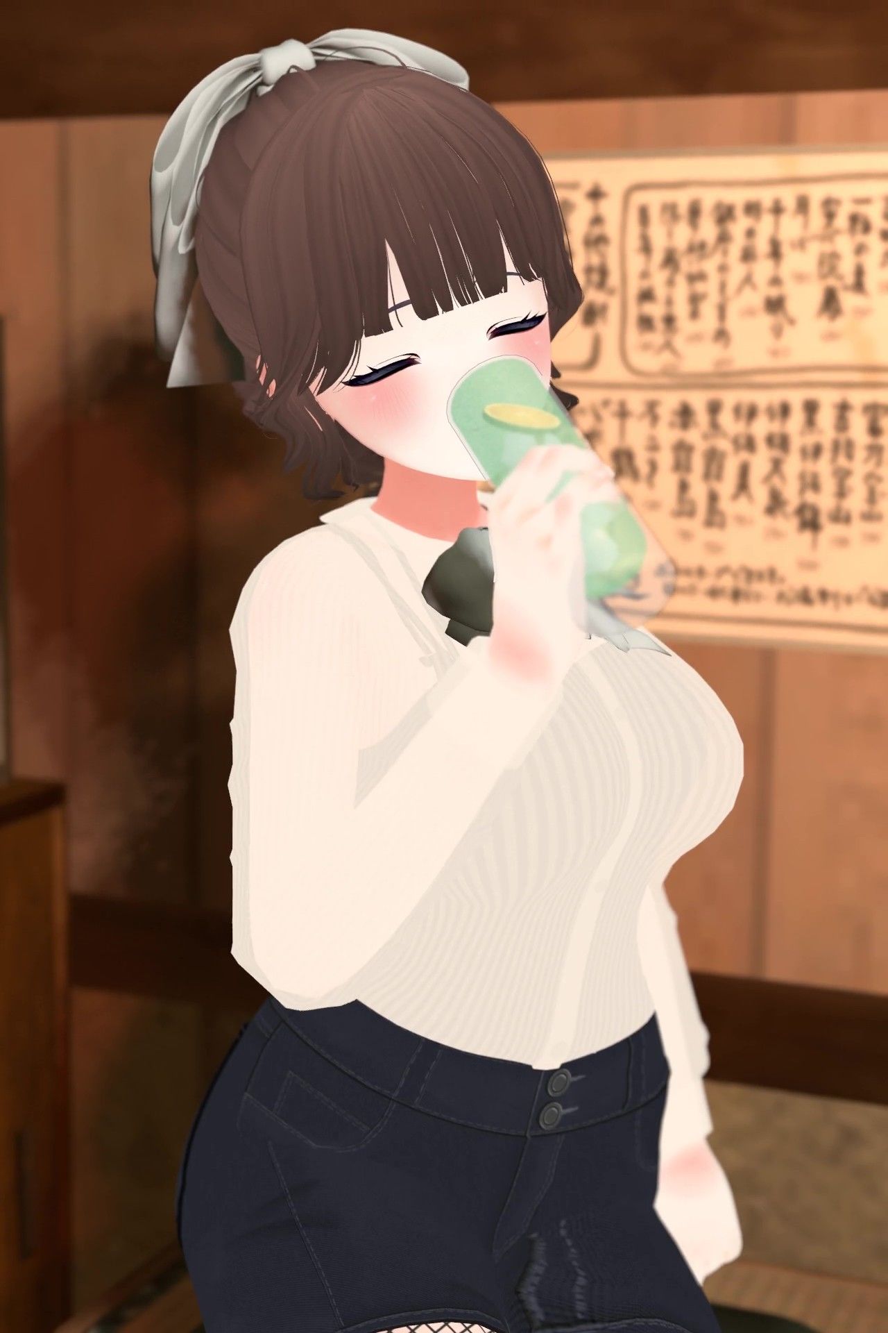 サンプル画像6:【飲み会NTRシミュレーター】俺の彼女はサークルの飲み会でお持ち帰りなんてされない。【CV:天知遥】(こうねつひ) [d_678146]