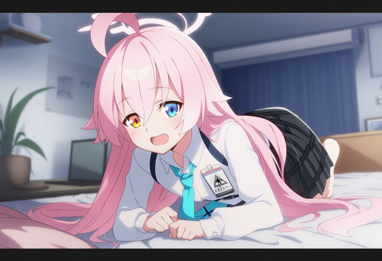 SEXシミュレーターあにめ～しょん:ブルアカ・ホシノ_5