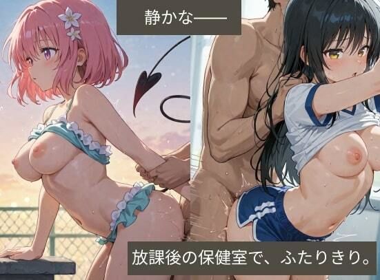 サンプル画像2:【スマホ・PC対応ゲーム】秘密の放課後  Ver.01(下乳さん) [d_688575]