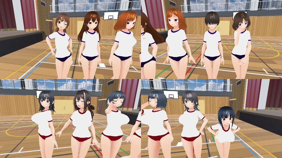 ○○学園の日々 バレーボール部編 画像1