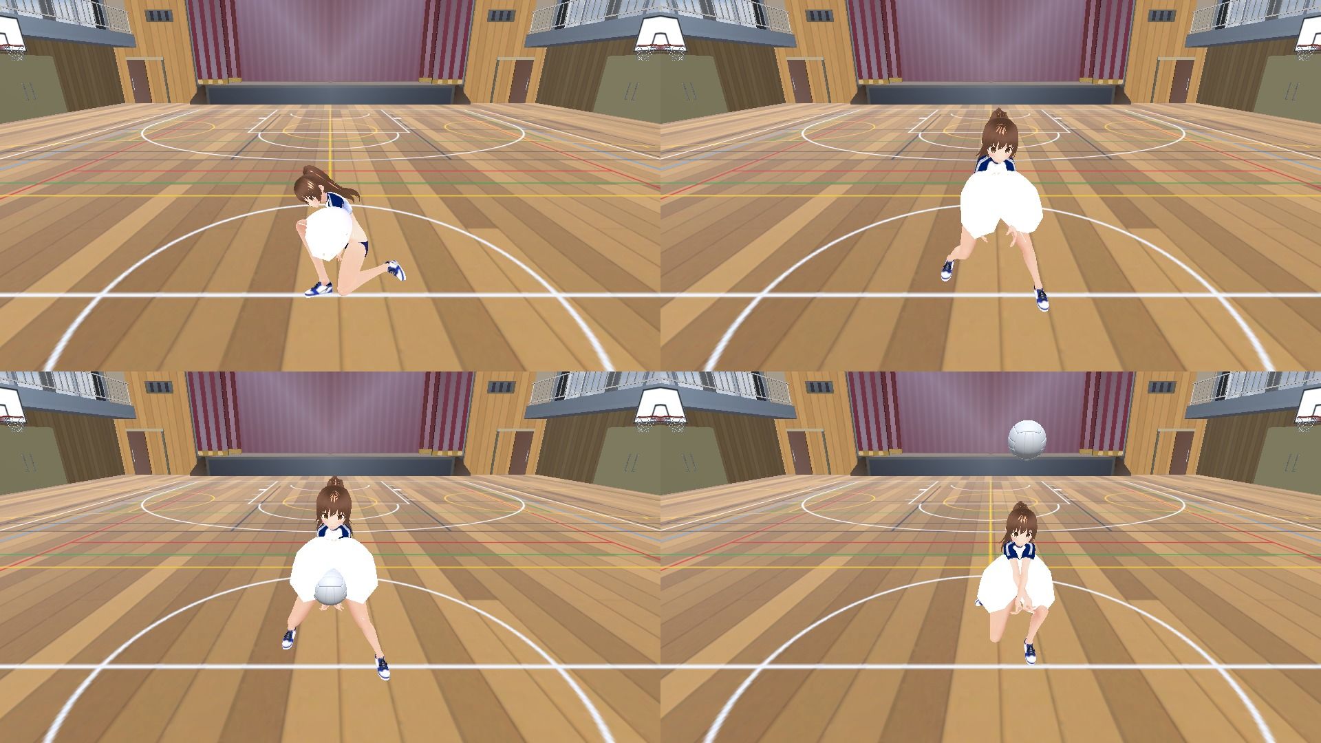 ○○学園の日々 バレーボール部編 画像6