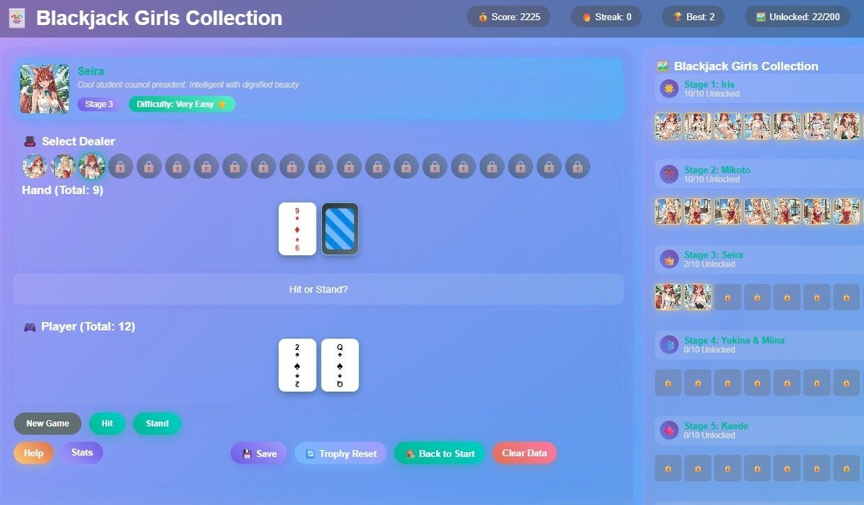 BlackJack Girls Collection -Global Edition- 画像3