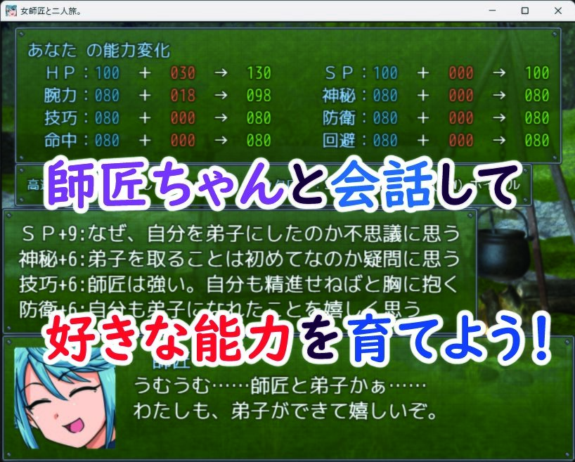 女師匠と二人旅。のサンプル画像5