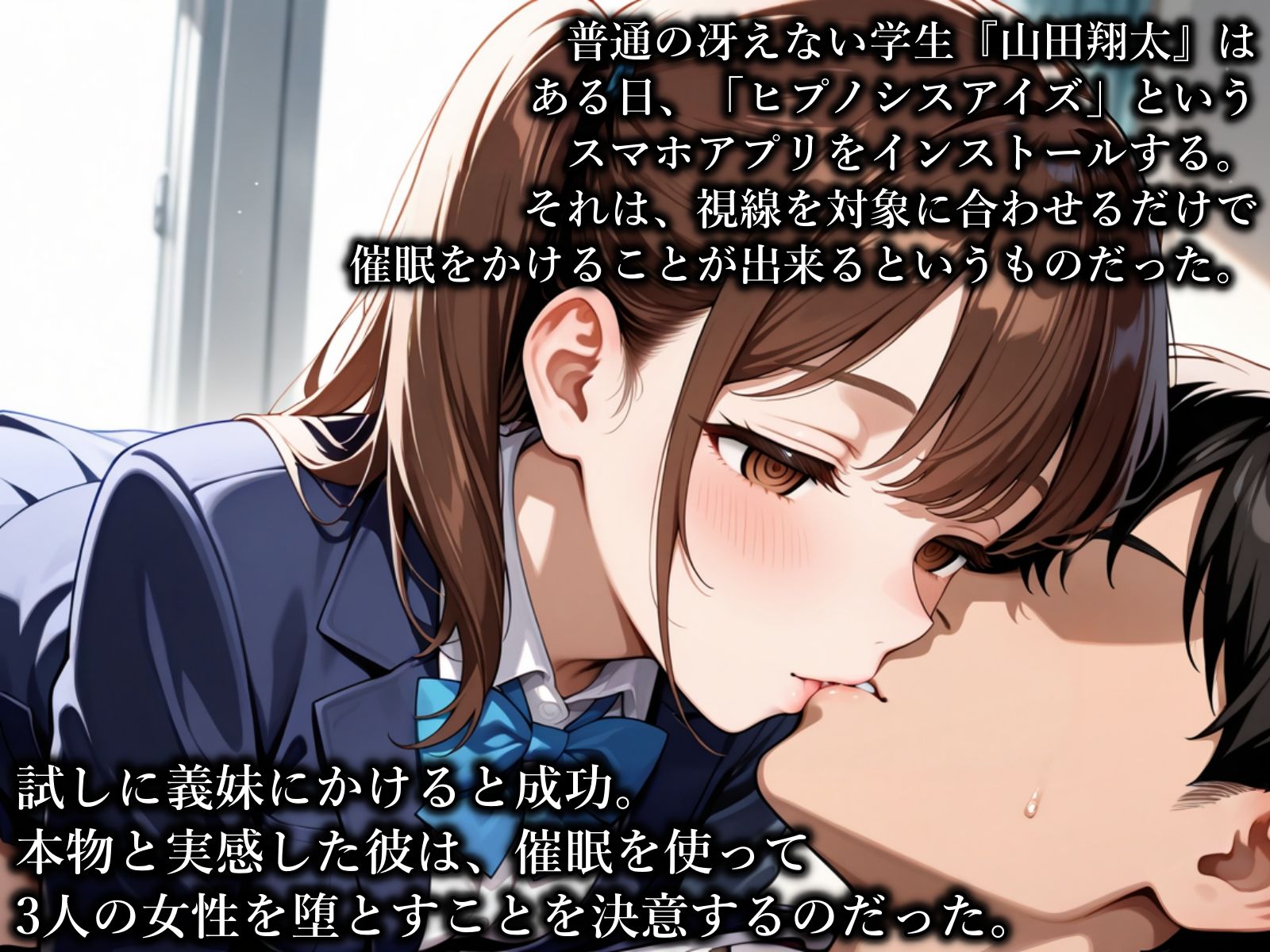 サンプル画像1:瞳ノ檻〜視線催●調教アプリ〜(かにたま堂) [d_716066]