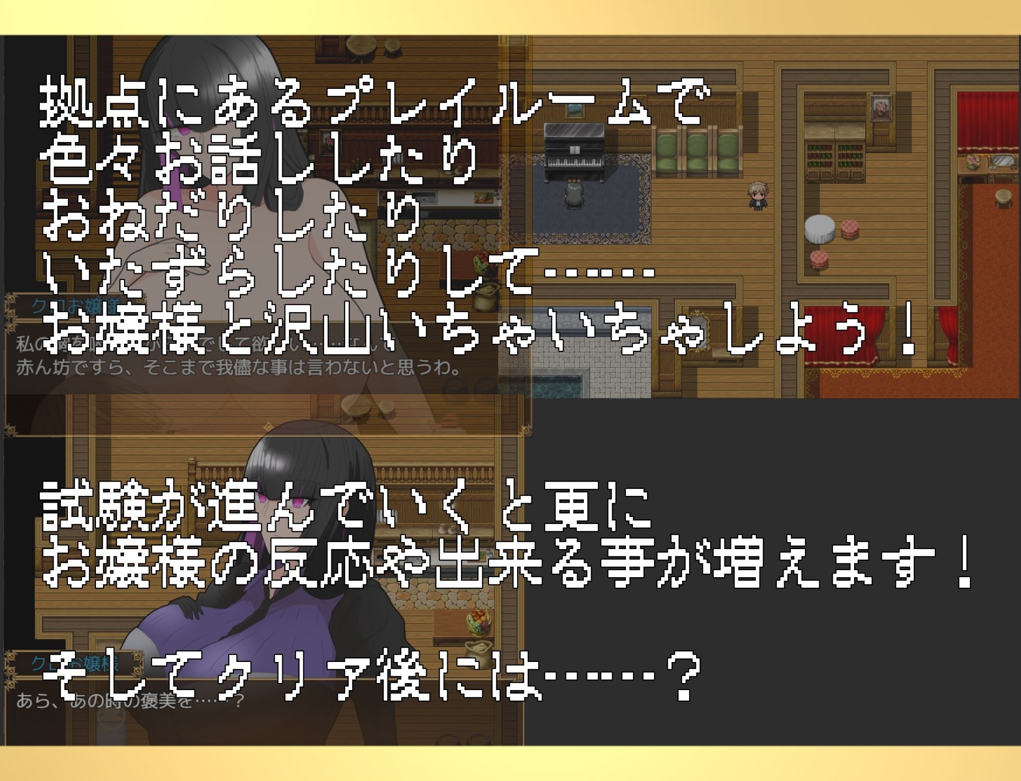 黒のお嬢様と見習い執事 画像2