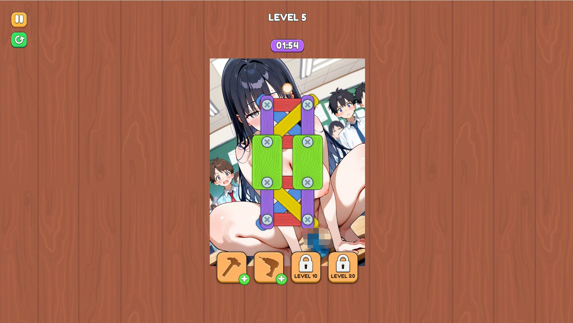 ヌキ穴スクリュー 画像1