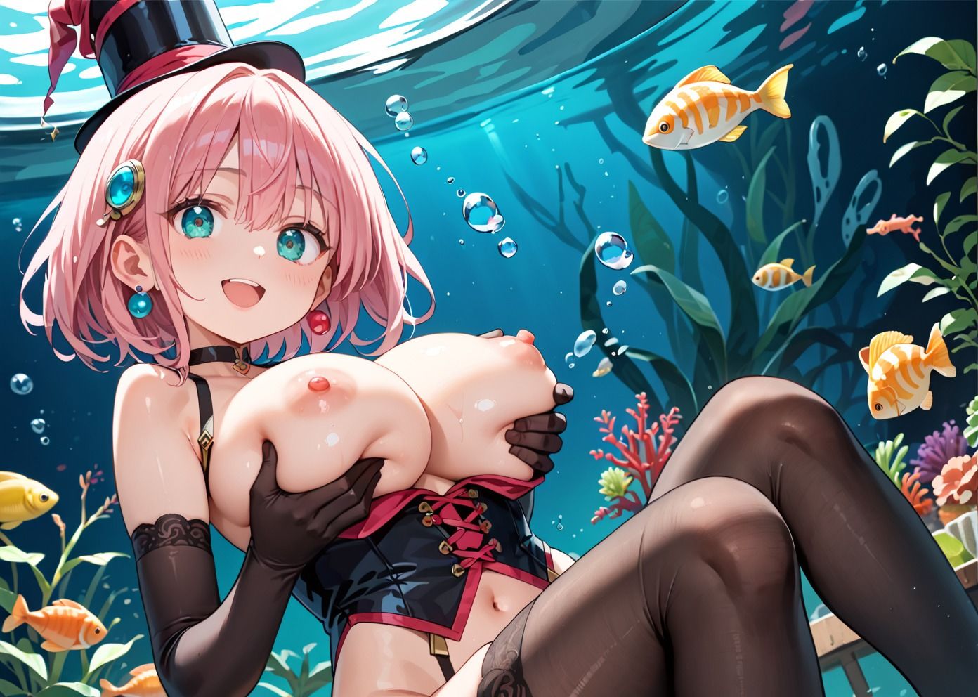 忘却と逢瀬のアクアリウム〜昼休み、水中でだけ続く関係〜 画像3