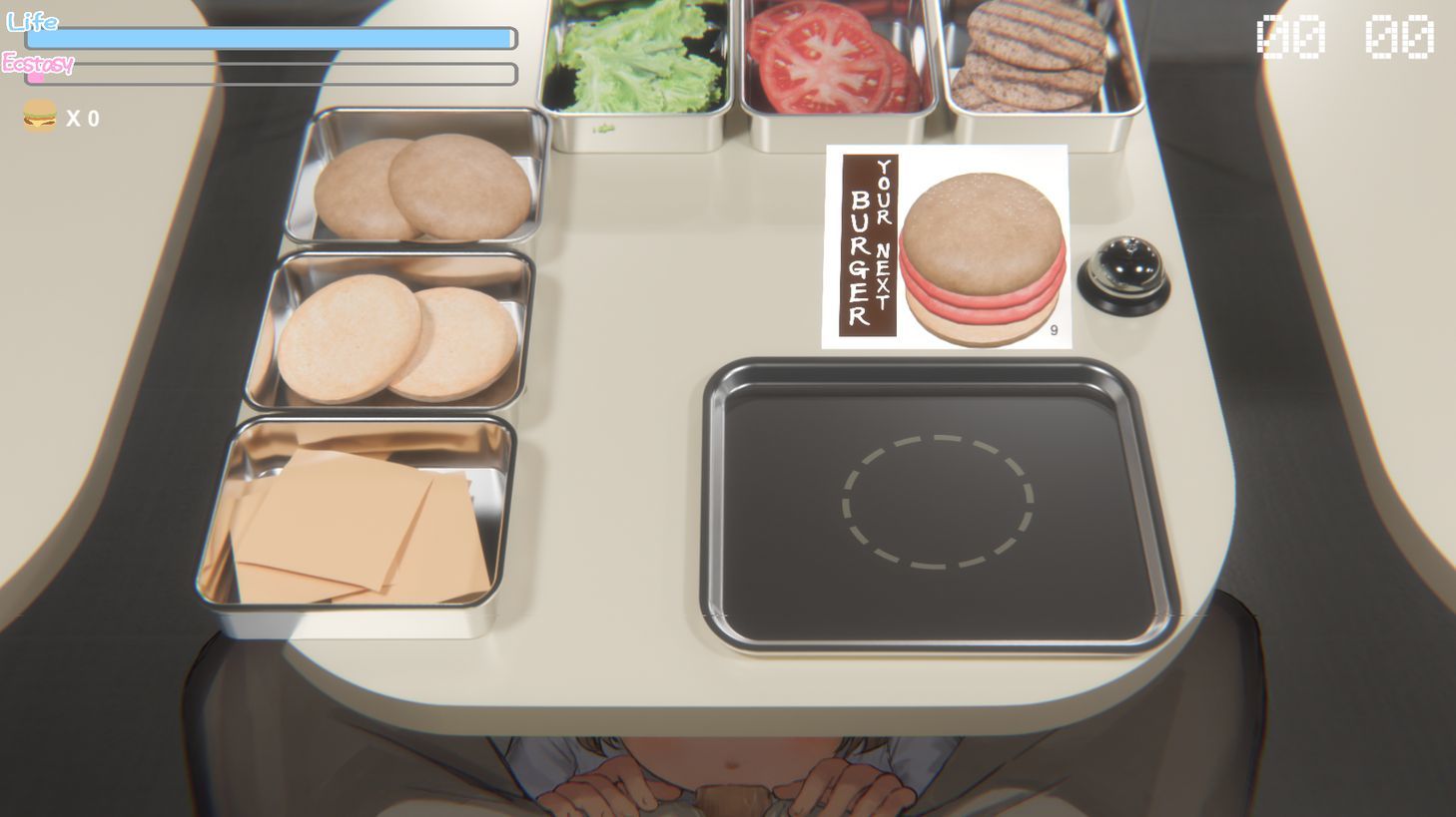 Four Nights at the Burger Shop 〜ハンバーガー食べながら食べられるミニゲーム〜 画像6